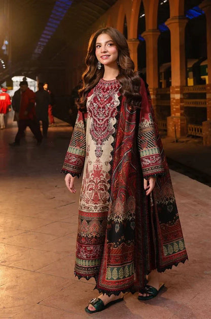 Asim Jofa Summer 3PC Lawn Printed Suit D-381