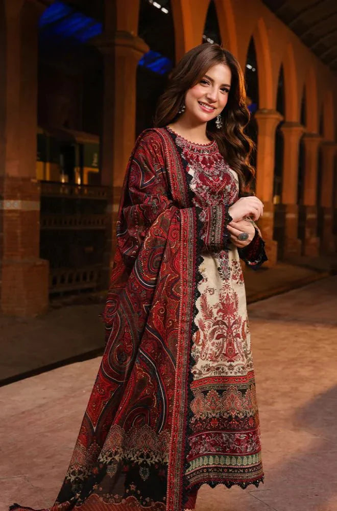 Asim Jofa Summer 3PC Lawn Printed Suit D-381