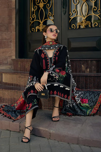 Charizma Lawn Embroidered Three Piece CH-255